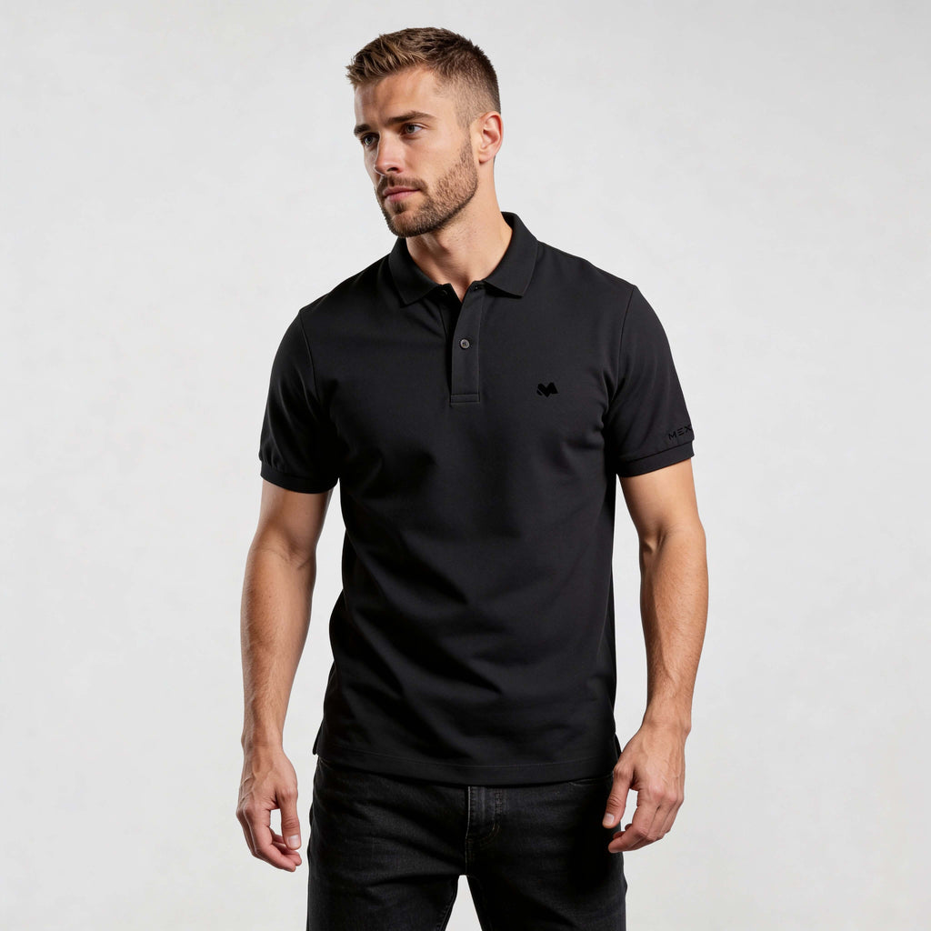 Minimal Logo Polo Shirt