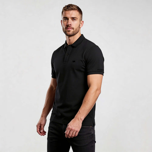 Minimal Logo Polo Shirt