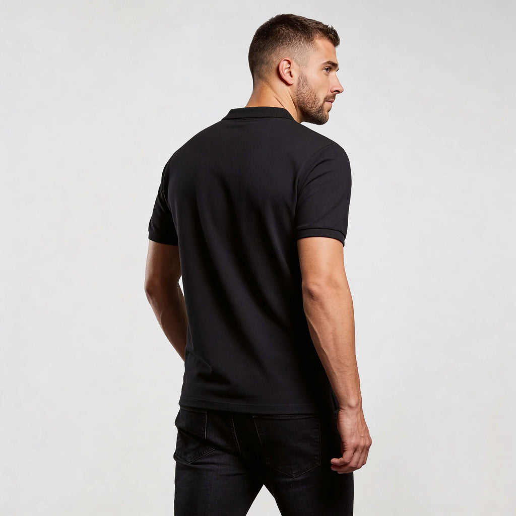 Minimal Logo Polo Shirt