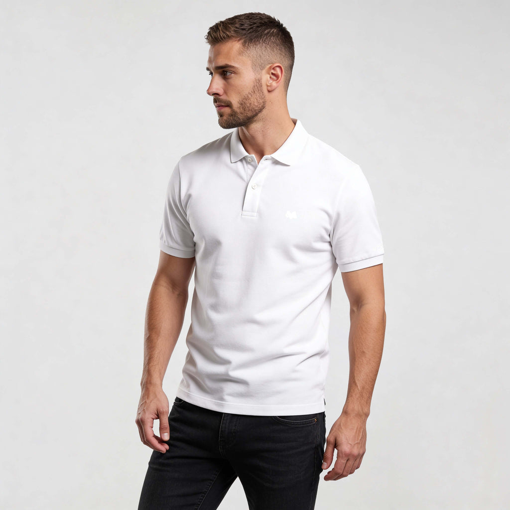 Minimal Logo Polo Shirt