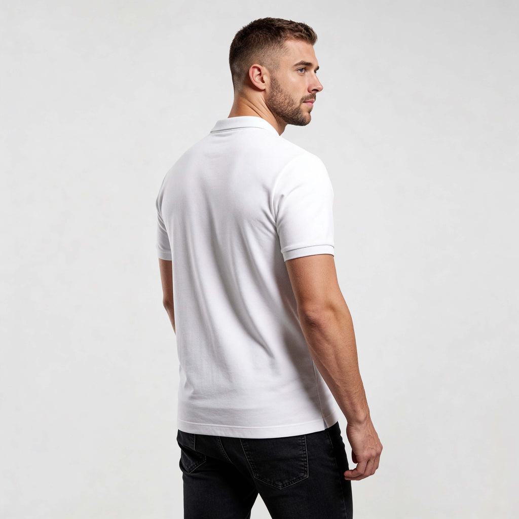 Minimal Logo Polo Shirt