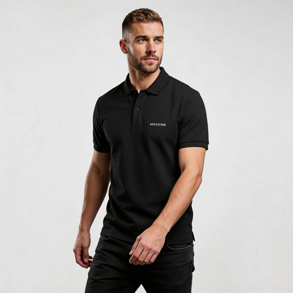 Minimal Logo Polo Shirt