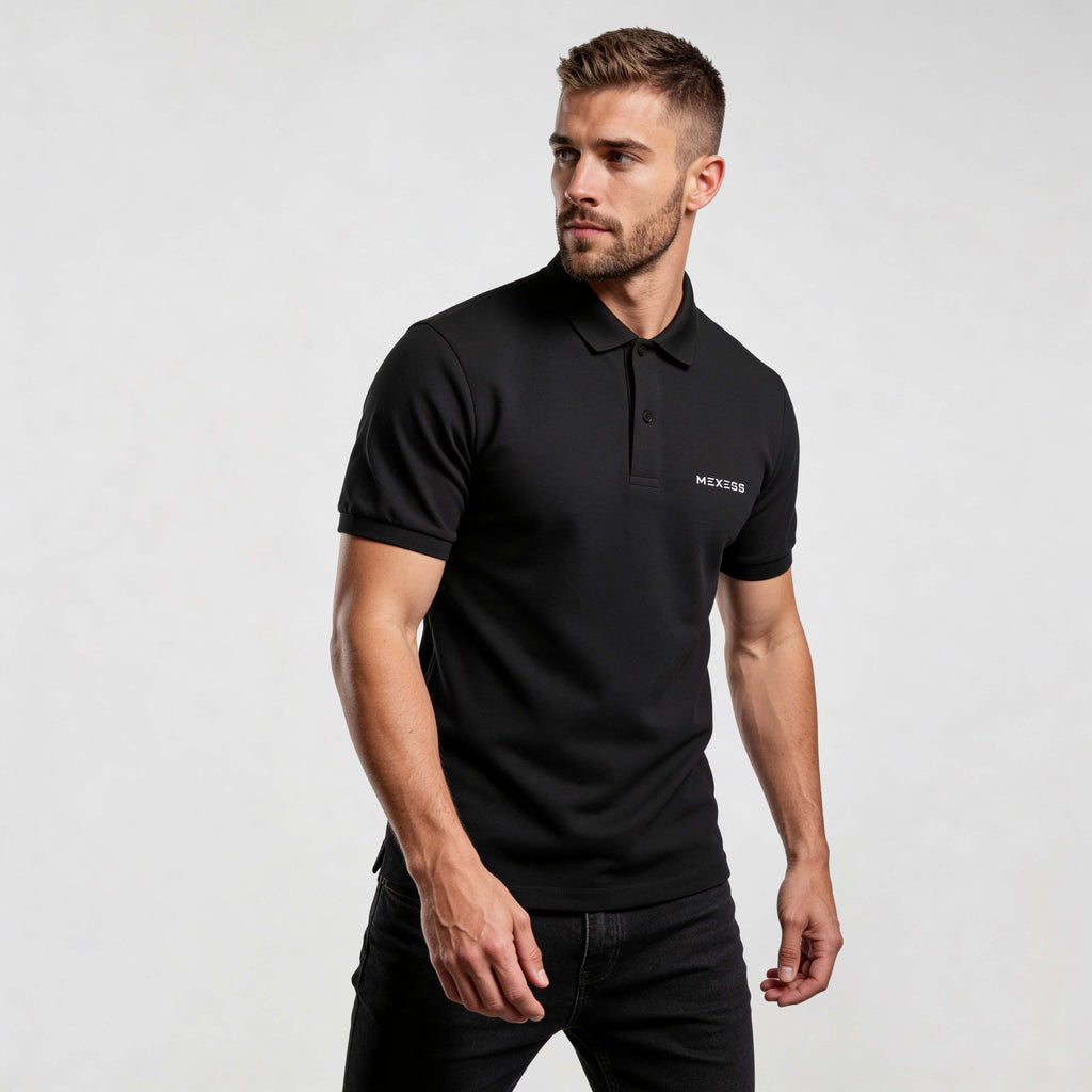 Minimal Logo Polo Shirt