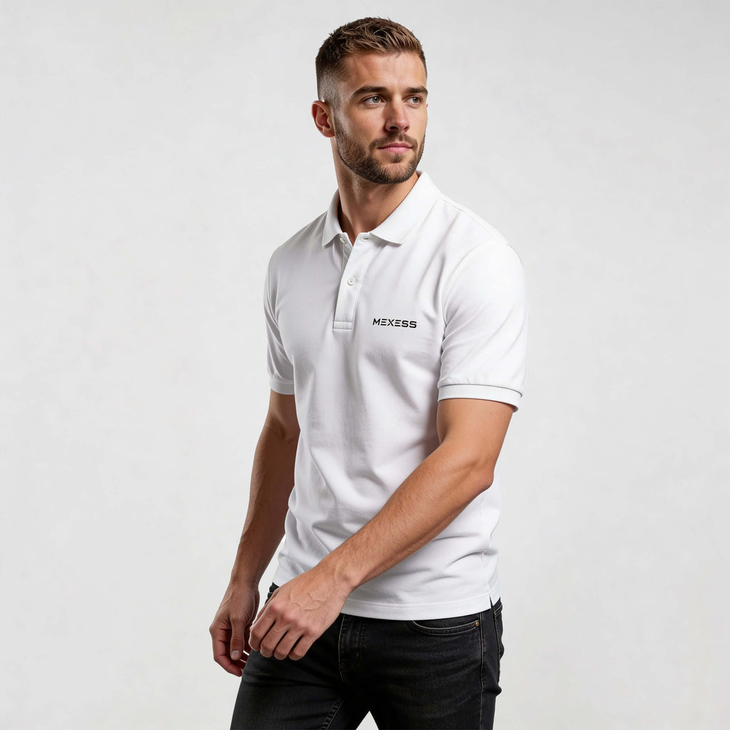 Minimal Logo Polo Shirt