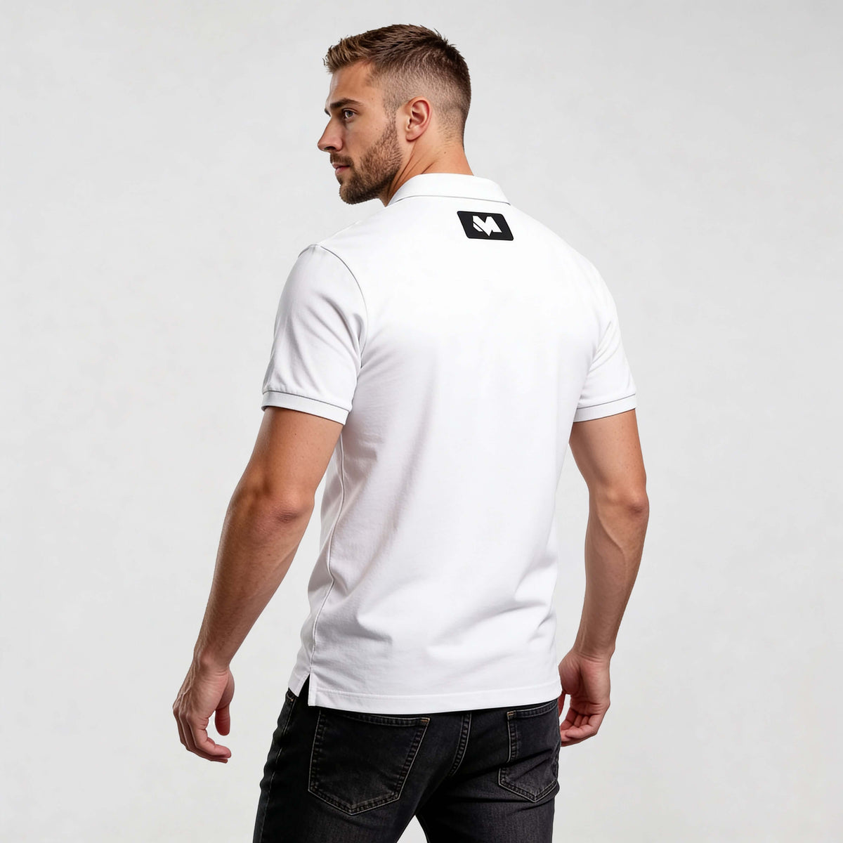 Minimal Logo Polo Shirt