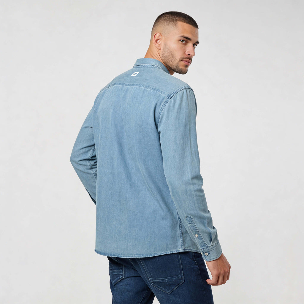 Denim Shirt – Washed Minimal Essential